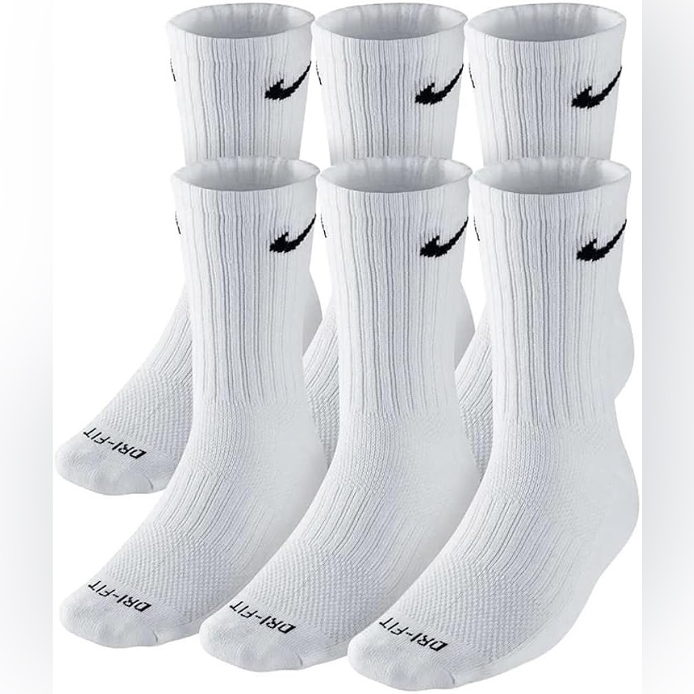 Nike 6-pack Everyday Plus Cushioned Crew Training Socks